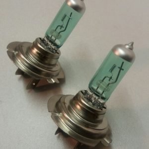 499 H7 12v 55w Green White Bulbs