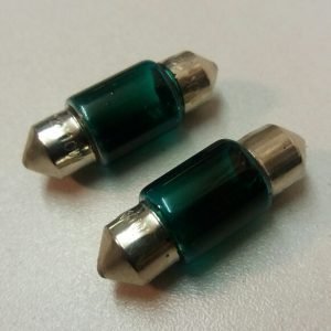 269 12v 10w Green Bulbs