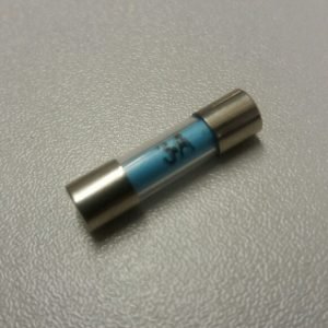 3 amp glass fuse