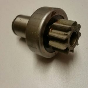 Lucas M35J pre-engage starter drive gear without engaging lever