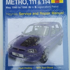 Rover Metro workshop manual