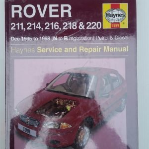 Rover 211, 214, 216, 218 & 220 workshop manual
