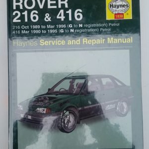 Rover 216 & 416 workshop manual