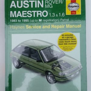 Austin MG Rover Maestro workshop Manual