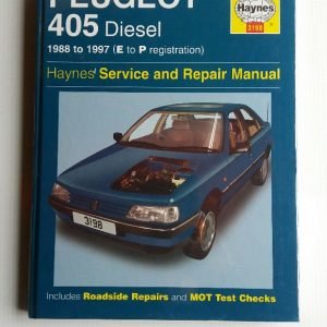 Peugeot 405 Diesel workshop manual
