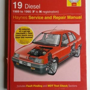 Renault 19 diesel workshop manual